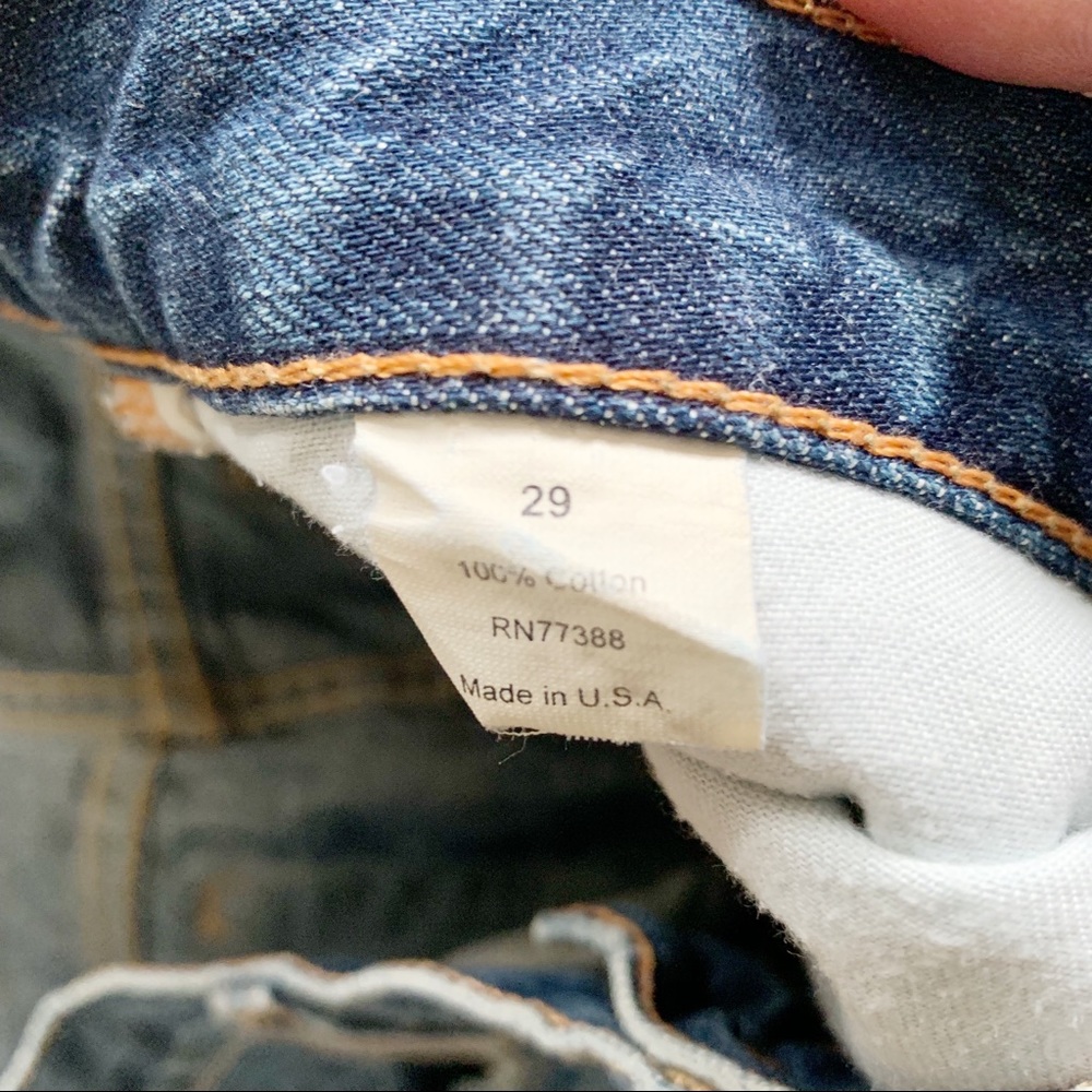J. Crew | distressed denim skirt - Picture 3 of 4